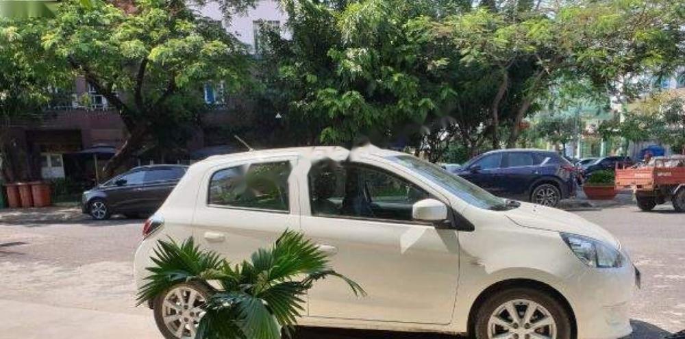 Mitsubishi Mirage 1.2 MT 2015 - Bán Mitsubishi Mirage 1.2 MT 2015, màu trắng, nhập khẩu