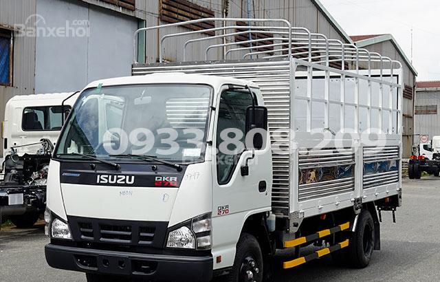 Isuzu QKR 270 2018 - Giá xe tải Isuzu 2T thùng bạt, đời 2018 euro4 tại Long An
