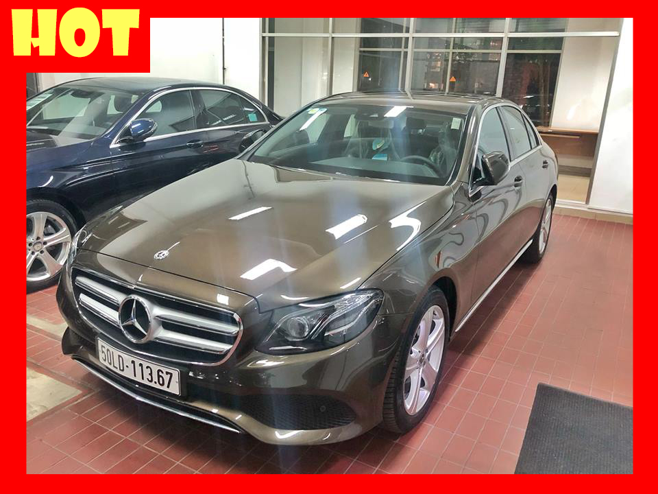 Mercedes-Benz E class E250 2018 - Xe mới chưa lăn bánh Mercedes E250 chính hãng. Trả trước 750 triệu nhận xe ngay