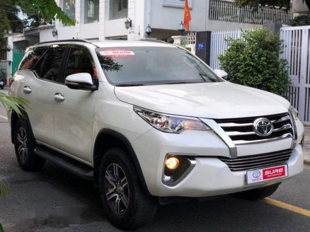 Toyota Fortuner 2017 - Cần bán lại xe Toyota Fortuner sản xuất năm 2017, màu trắng