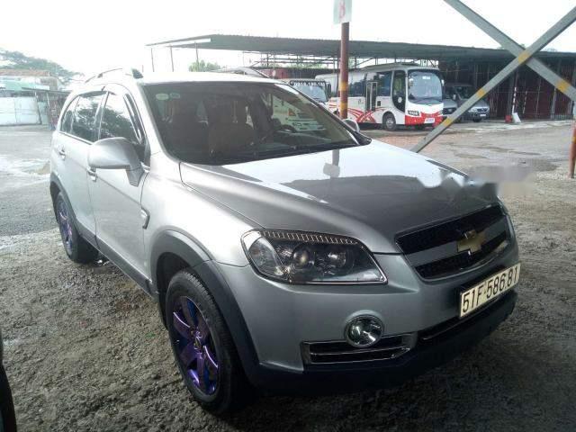 Chevrolet Captiva  Maxx 2009 - Chính chủ bán xe Chevrolet Captiva Maxx năm sản xuất 2009, màu bạc