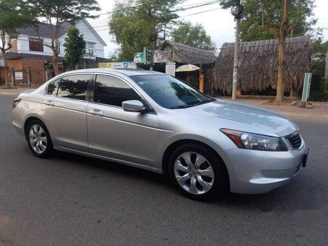 Honda Accord   2007 - Bán Honda Accord đời 2007, màu bạc, nhập khẩu  