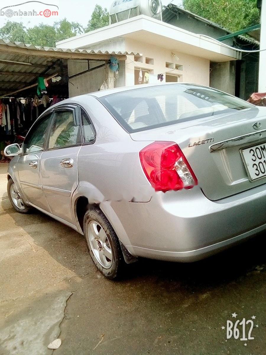 Daewoo Lacetti EX 1.6 MT 2008 - Bán lại xe Daewoo Lacetti EX 1.6 MT đời 2008, màu bạc