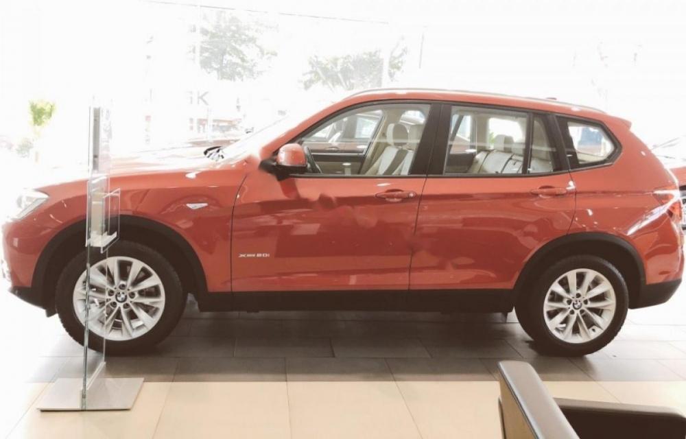 BMW X3 xDrive20i 2017 - Cần bán xe BMW X3 xDrive20i đời 2017, màu đỏ, nhập khẩu