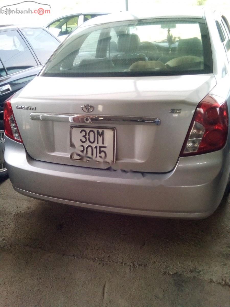 Daewoo Lacetti EX 1.6 MT 2008 - Bán lại xe Daewoo Lacetti EX 1.6 MT đời 2008, màu bạc