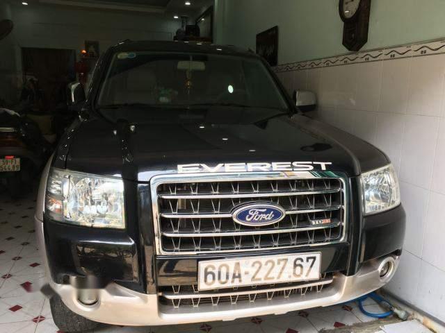 Ford Everest   2009 - Cần bán gấp Ford Everest 2009, màu đen, xe gia đình, 435tr