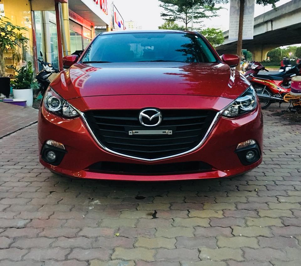 Mazda 3 AT 2017 - Bán Mazda 3 AT năm 2017, màu đỏ chính chủ, 650 triệu