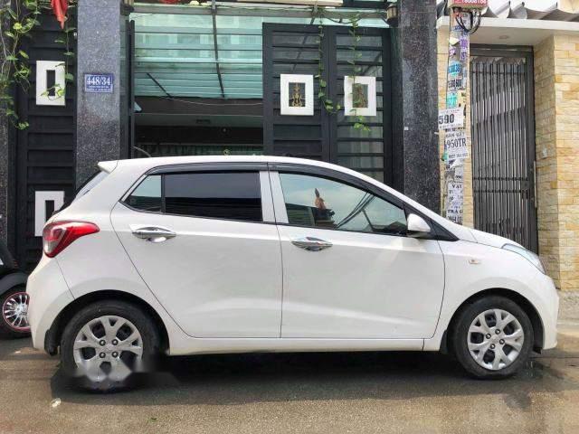 Hyundai Grand i10   1.0 MT  2016 - Bán Hyundai Grand i10 1.0 MT năm 2016, màu trắng, nhập khẩu, số sàn