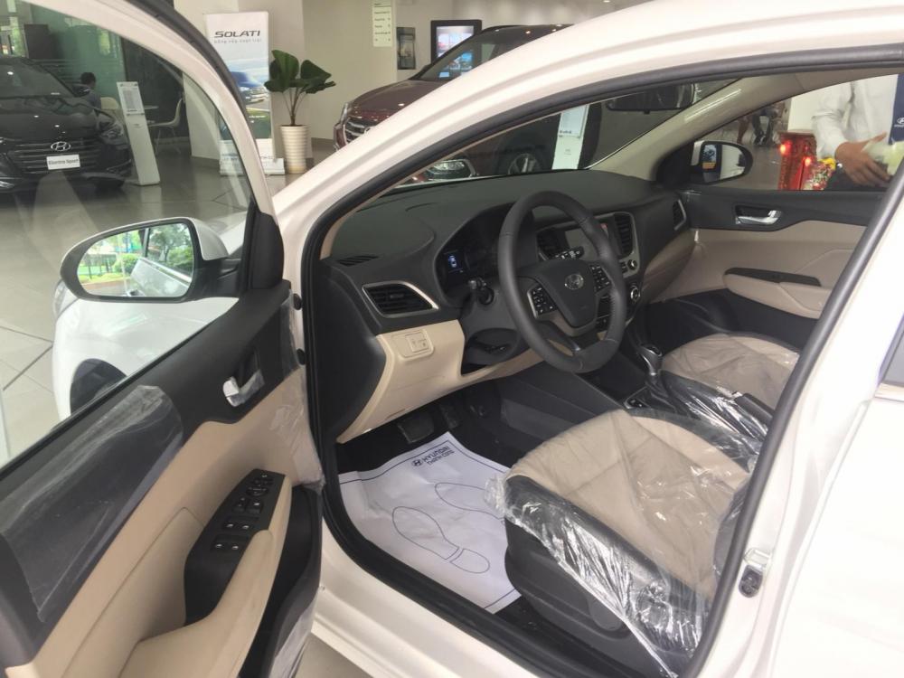 Hyundai Accent 1.4 AT 2018 - Hyundai Accent AT đặc biệt màu trắng, xe giao ngay, liên hệ để biết giá chi tiết. Hotline: 0903175312