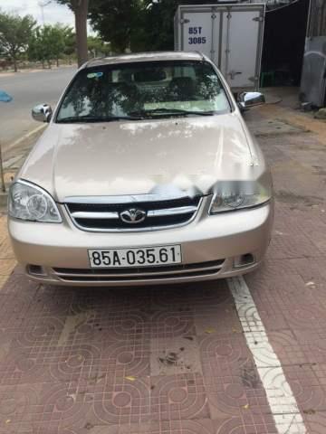 Daewoo Lacetti 2008 - Cần bán gấp Daewoo Lacetti năm 2008, màu nâu, giá 230tr