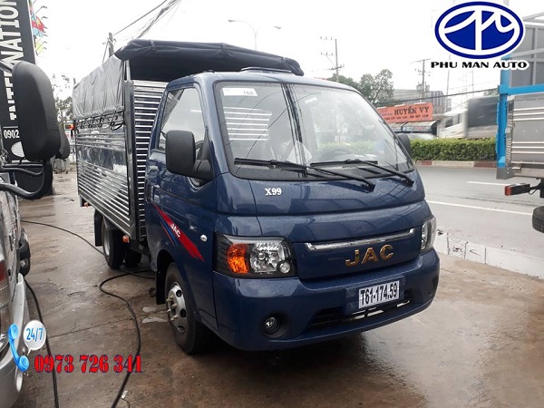 2018 - Xe tải nhẹ JAC 1T25 động cơ dầu, hỗ trợ trả góp