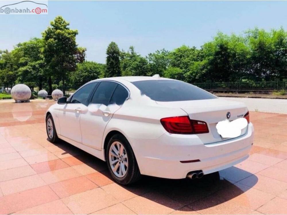 BMW 5 Series 520i 2013 - Cần bán gấp BMW 5 Series 520i đời 2013, màu trắng, nhập khẩu nguyên chiếc chính chủ