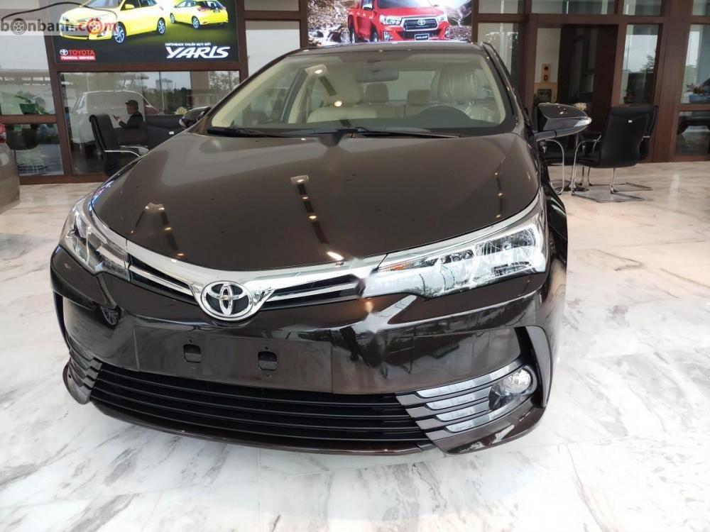 Toyota Corolla altis 1.8G AT 2018 - Bán ô tô Toyota Corolla altis 1.8G AT năm 2018, màu đen, 791 triệu