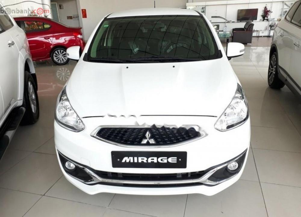 Mitsubishi Mirage 1.2 CVT 2018 - Bán xe Mitsubishi Mirage 1.2 CVT năm 2018, màu trắng, xe nhập