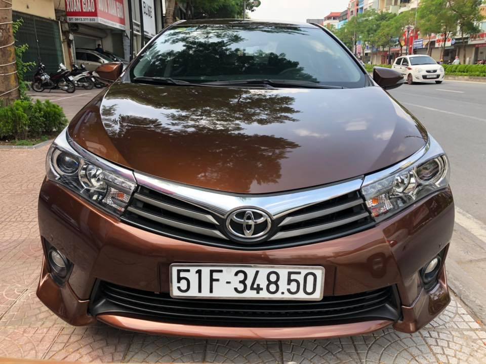 Toyota Corolla altis 2.0V 2015 - Bán xe Toyota Corolla altis 2.0V 2015, màu nâu