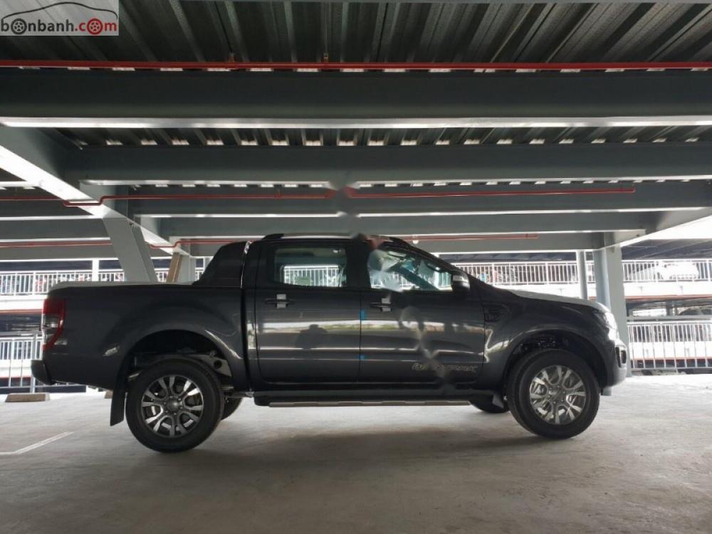 Ford Ranger Wildtrak 2.0L 4x4 AT 2018 - Cần bán Ford Ranger Wildtrak 2.0L 4x4 AT đời 2018, màu xám, nhập khẩu nguyên chiếc 