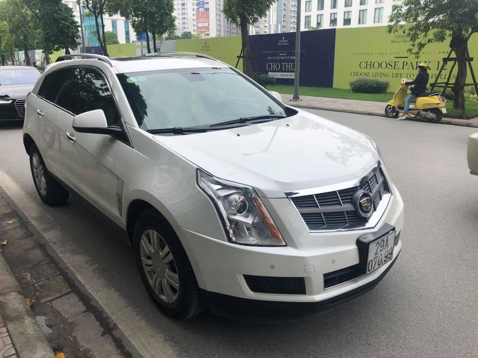 Cadillac SRX SRX 3.0 V6 2010 - Bán xe Cadillac SRX SRX 3.0 V6 đời 2010, màu trắng, nhập khẩu nguyên chiếc