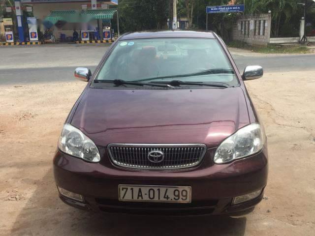 Toyota Corolla altis   1.8G MT 2002 - Cần bán xe Altis 1.8G đời cuối 2001 số sàn, xe nhà đang đi, nội ngoại thất đẹp, chắc chắn