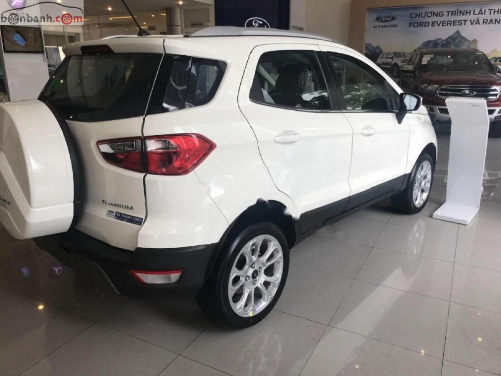 Ford EcoSport Titanium 1.5L AT 2018 - Cần bán xe Ford EcoSport Titanium 1.5L AT đời 2018, màu trắng