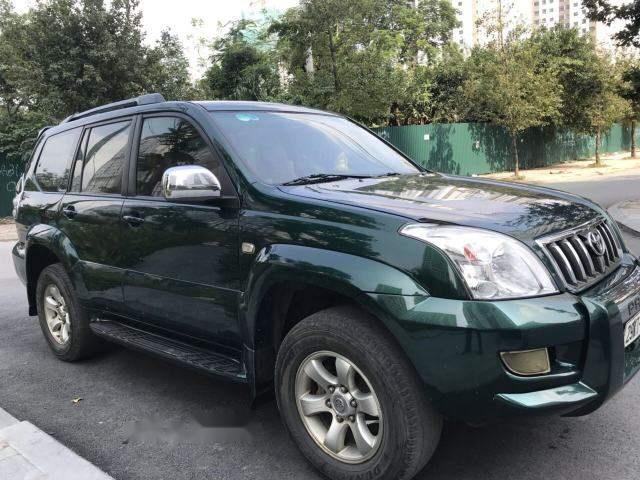 Toyota Prado  MT 2008 - Bán xe Toyota Prado đời 2008 số sàn hai cầu, xe nhập khẩu màu xanh, chạy dầu