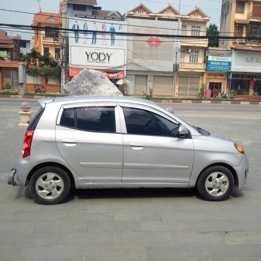 Kia Morning LX 2008 - Cần bán Morning năm 2008, màu bạc, nhập khẩu