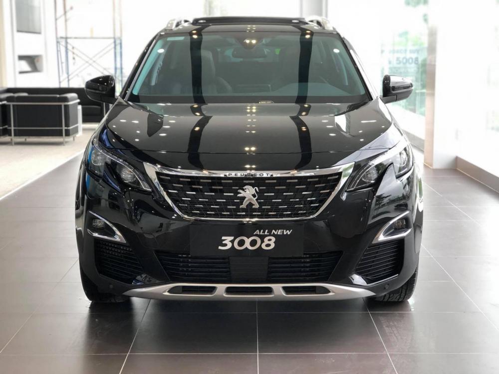 Peugeot 3008 All New 2018 - Đồng Nai - Peugeot 3008 2018 màu đen, tặng 1 năm BHVC, hỗ trợ ngân hàng, giao xe tận nhà