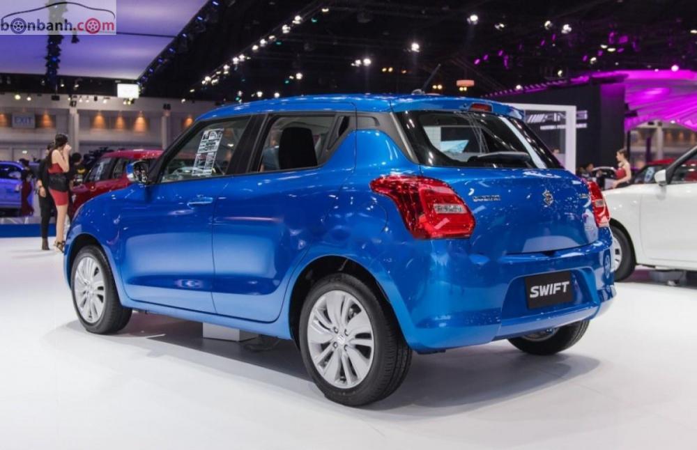 Suzuki Swift GLX 1.2 AT 2018 - Bán xe Suzuki Swift GLX 1.2 AT năm sản xuất 2018, màu xanh lam, nhập khẩu nguyên chiếc, giá 549tr