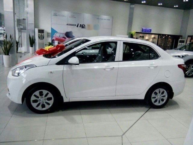 Hyundai Grand i10 2018 - Cần bán xe Hyundai Grand i10 đời 2018, màu trắng, 315tr