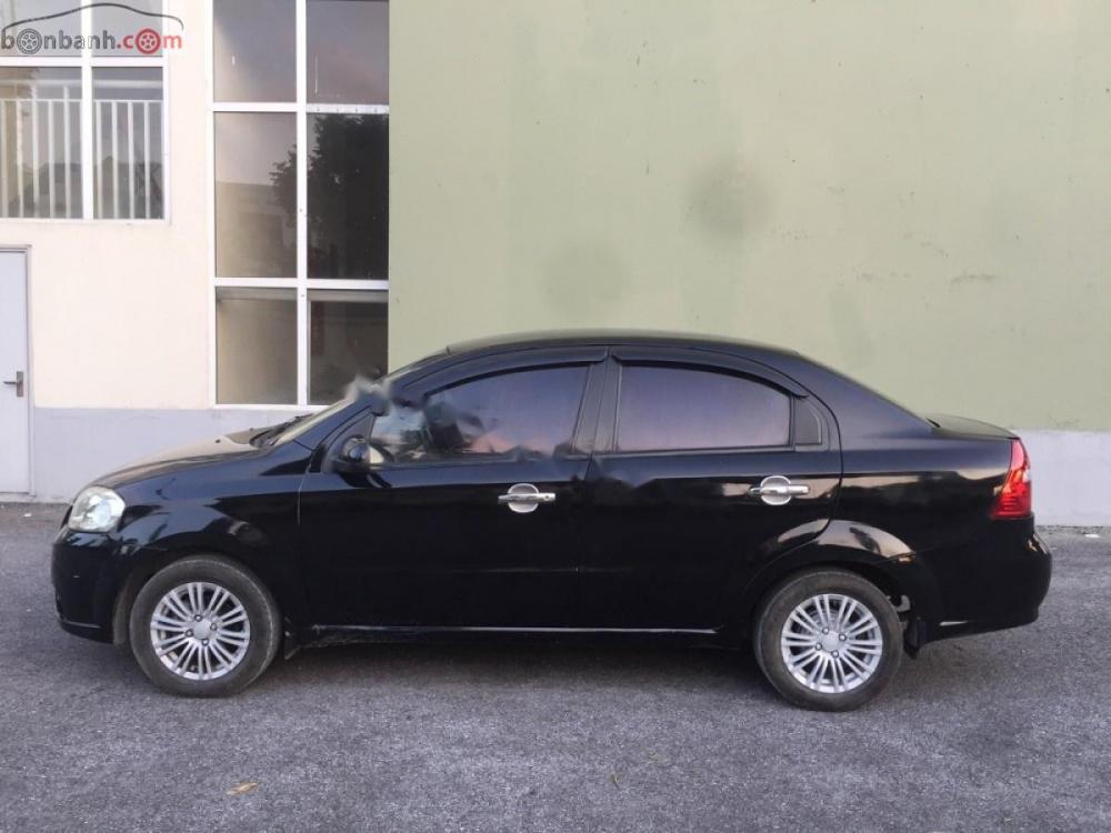 Daewoo Gentra SX 1.5MT 2009 - Bán ô tô Daewoo Gentra SX 1.5MT 2009, màu đen số sàn giá cạnh tranh