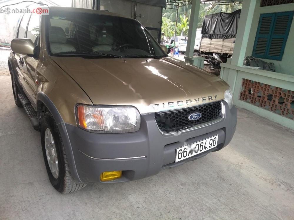 Ford Escape XLT  2003 - Cần bán Ford Escape XLT đời 2003, màu vàng cát, số tự động, giá chỉ 165 triệu