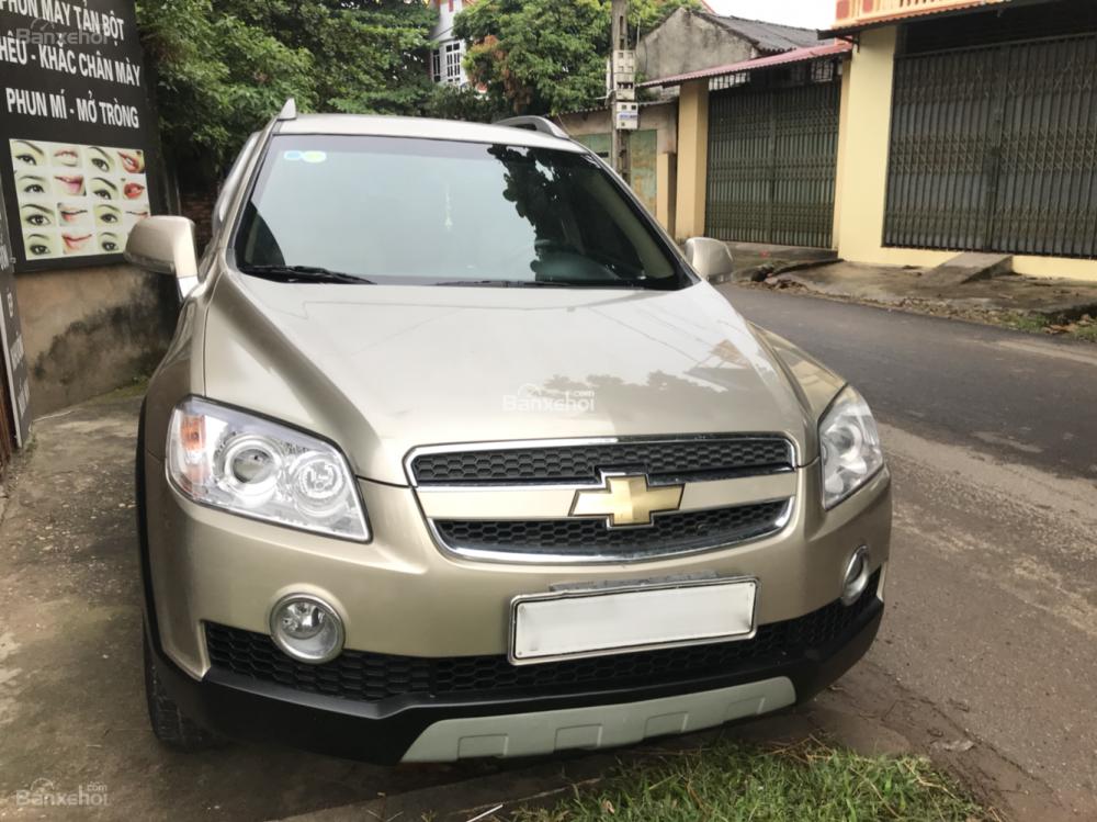 Chevrolet Captiva 2007 - Bán xe Chevrolet Captiva đời 2007, màu kem (be) giá cạnh tranh, LH 0963015120