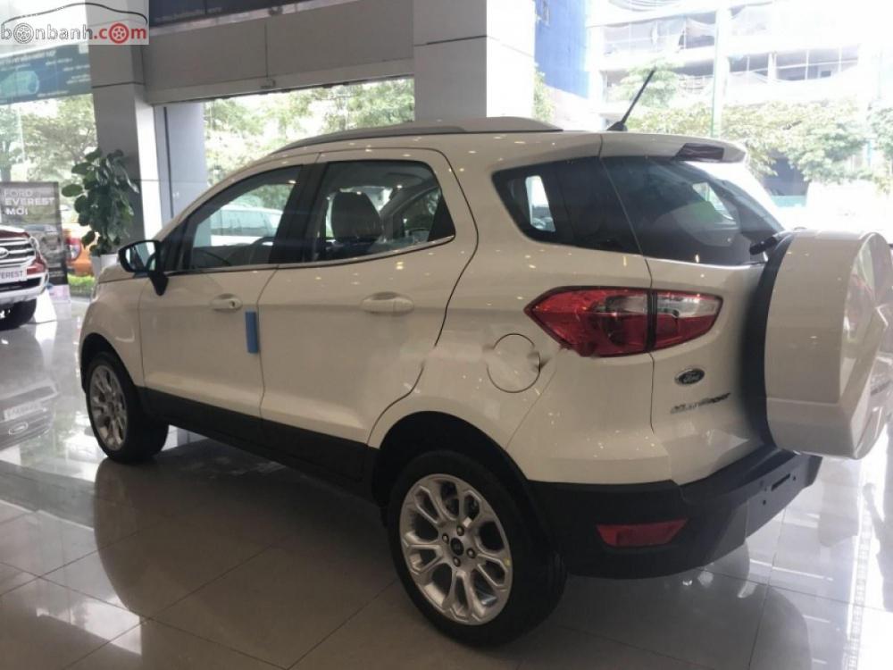 Ford EcoSport Titanium 1.5L AT 2018 - Cần bán xe Ford EcoSport Titanium 1.5L AT đời 2018, màu trắng