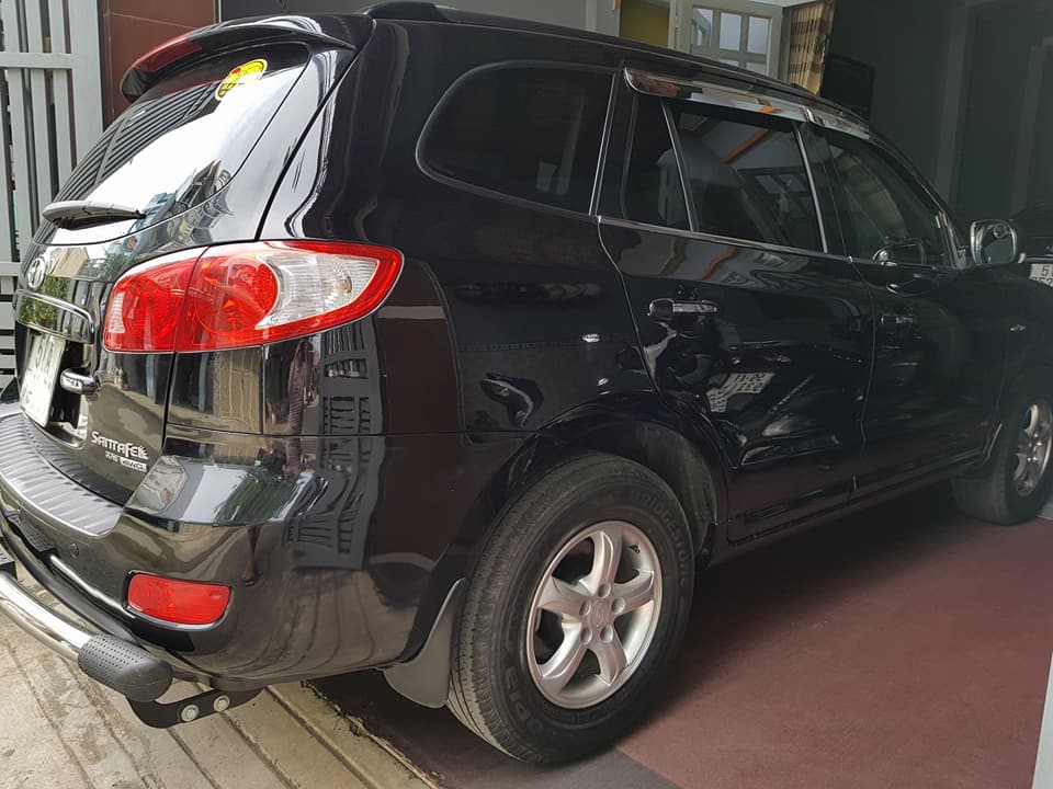 Hyundai Santa Fe  V6 4WD 1 2007 - Bán xe Hyundai Santa Fe Santafe V6 4WD 1 đời 2007, màu đen, nhập khẩu nguyên chiếc