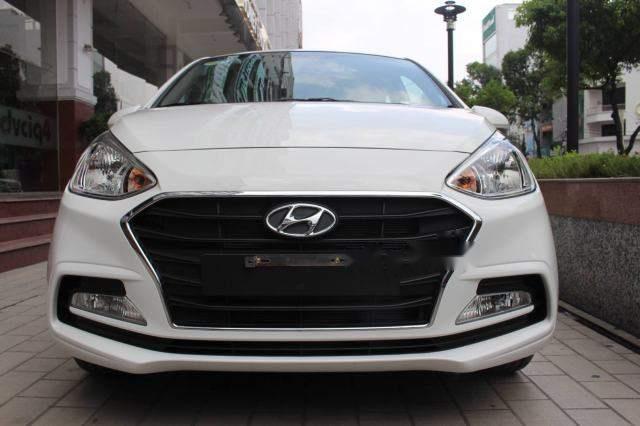 Hyundai Grand i10 2018 - Cần bán xe Hyundai Grand i10 đời 2018, màu trắng, 315tr