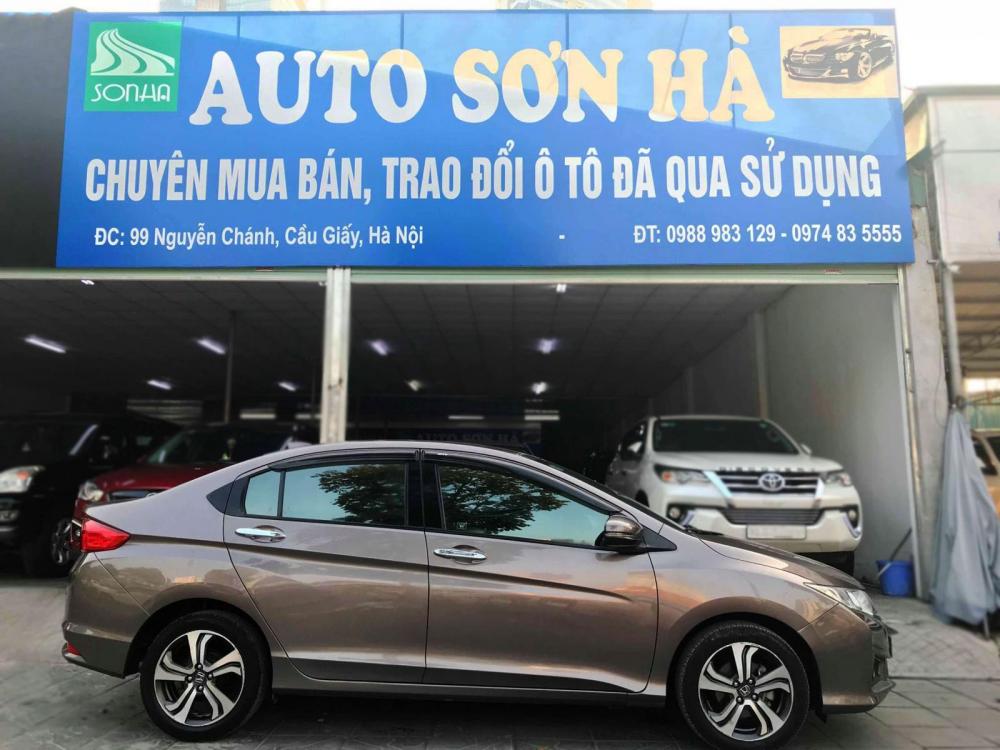 Honda City 1.5 CVT 2015 - Bán Honda City 1.5 CVT năm 2015, màu xám (ghi), giá chỉ 495 triệu