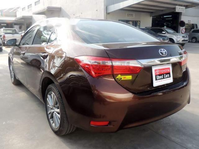 Toyota Corolla altis 2017 - Cần bán gấp Toyota Corolla altis đời 2017, màu nâu chính chủ