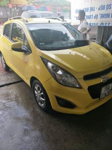 Chevrolet Spark   2013 - Bán Chevrolet Spark đời 2013, màu vàng, giá 175tr