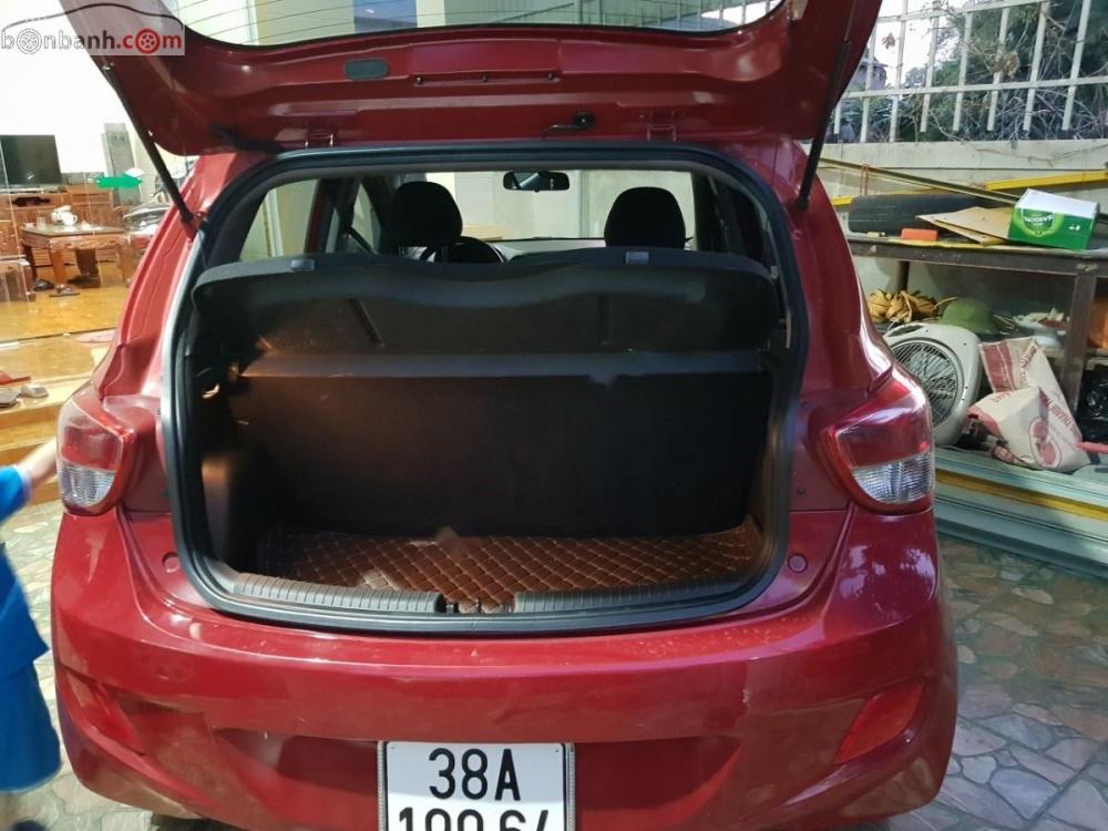 Hyundai Grand i10 AT 2015 - Cần bán xe Hyundai Grand i10 AT sản xuất 2015, màu đỏ, nhập khẩu nguyên chiếc số tự động giá cạnh tranh