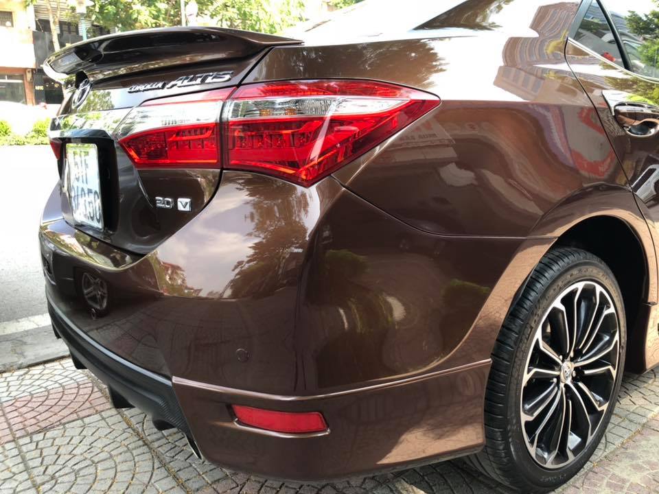 Toyota Corolla altis 2.0V 2015 - Bán xe Toyota Corolla altis 2.0V 2015, màu nâu