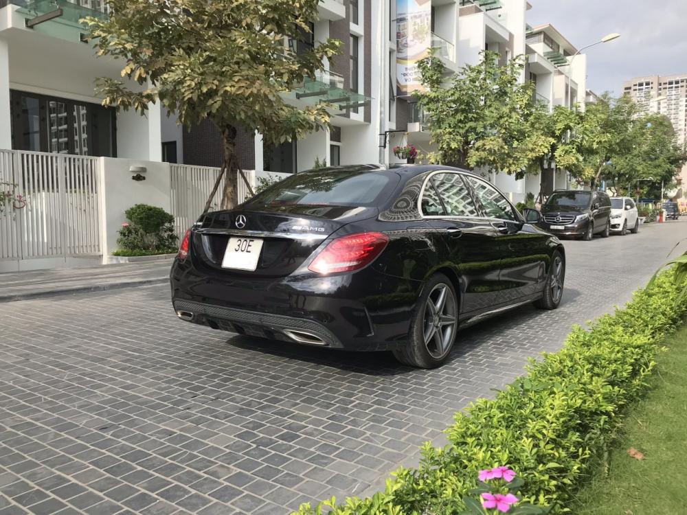 Mercedes-Benz C class C300 AMG 2016 - Bán Mercedes C300 AMG model 2017, màu đen