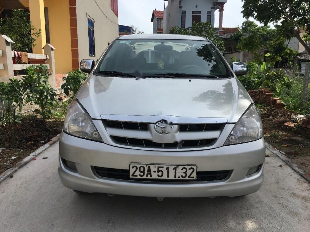 Toyota Innova G 2007 - Cần bán Toyota Innova G 2007, màu bạc, giá chỉ 346 triệu