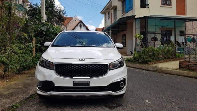 Kia Sedona    2018 - Bán Kia Sedona năm 2018, màu trắng