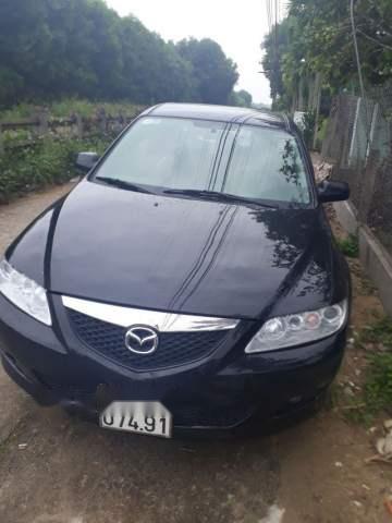 Mazda 6   2003 - Bán ô tô Mazda 6 đời 2003, màu đen, nhập khẩu nguyên chiếc chính chủ