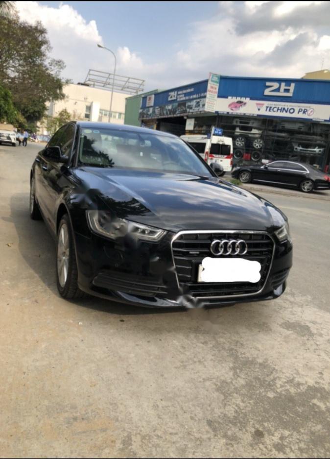 Audi A6 3.0 2012 - Cần bán Audi A6 đời 2012, màu đen, nhập khẩu nguyên chiếc