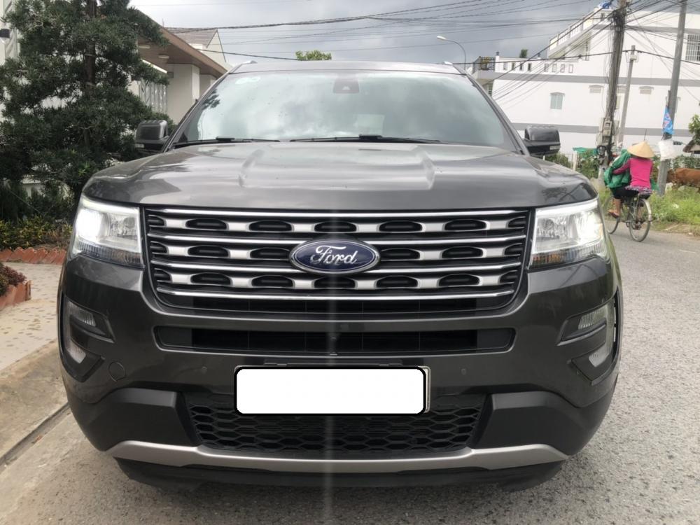 Ford Explorer 2.3 Ecoboost  2017 - Bán Ford Explorer 2.3 Ecoboost 2017 màu xám, xe đi rất kĩ