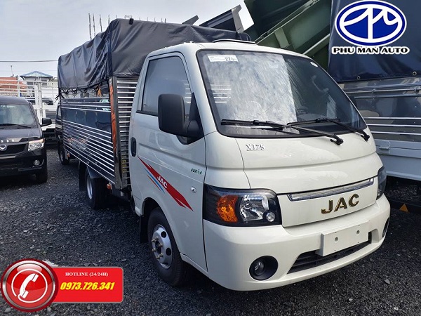 2018 - Mua xe tải JAC 1t25 thùng dài 3m2 tại Bình Dương