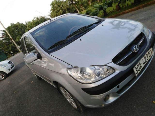 Hyundai Getz    2008 - Cần bán lại xe Hyundai Getz năm 2008, màu bạc, xe nhập, giá 168tr