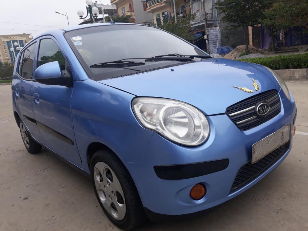 Kia Morning LX 2009 - Bán xe Kia Morning LX đời 2009, màu xanh lam, giá 135tr