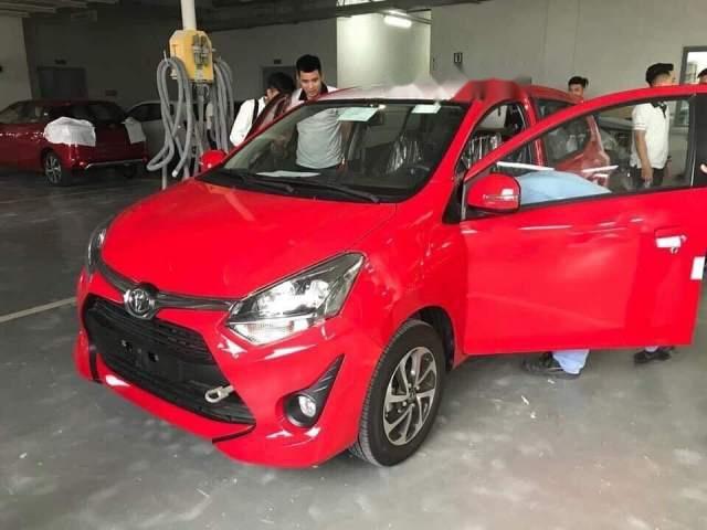 Toyota Wigo 1.2MT 2018 - Bán ô tô Toyota Wigo 1.2MT năm sản xuất 2018, màu đỏ, giá 345tr