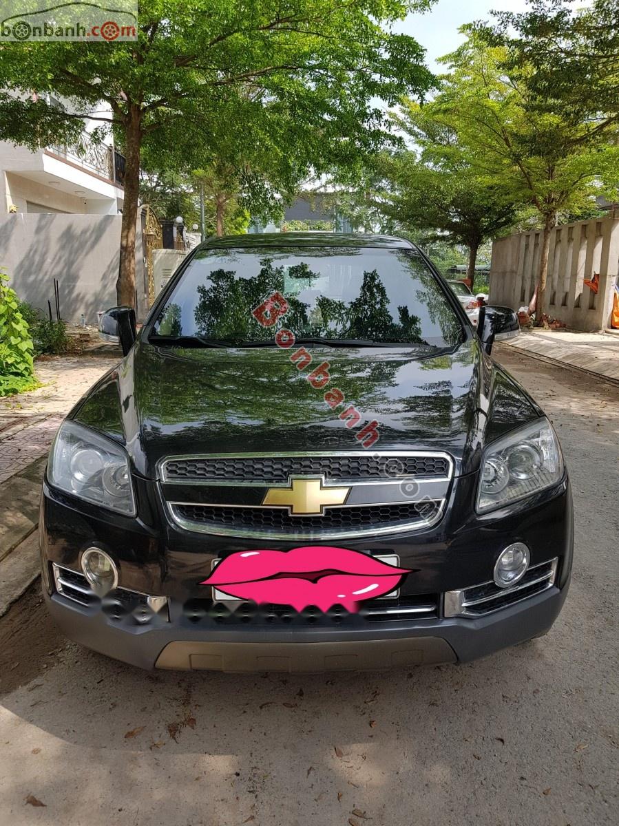 Chevrolet Captiva 2009 - Bán Chevrolet Captiva sản xuất năm 2009, màu đen số tự động 